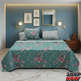 7 Pcs Comforter Set King Size Design KCC 00369