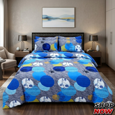 Cotton Satin King Size Bed Sheet STN 002