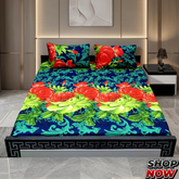 Cotton Satin King Size Bed Sheet STN 005