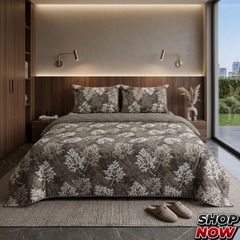 7 Pcs Comforter Set King Size Design KCC 00367