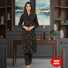 2 Piece Lawn Digital Suit Design LS197