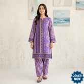 🌿 2 Piece Lawn Digital Print Suit Design LS662