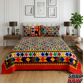 Cotton Satin King Size Bed Sheet STN 021