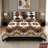 Cotton Satin King Size Bed Sheet STN 004