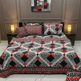 7 Pcs Comforter Set King Size Design KCC 00380