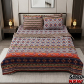 7 Pcs Comforter Set King Size Design KCC 00385