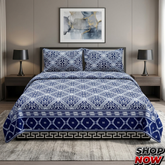 Cotton Satin King Size Bed Sheet STN 008