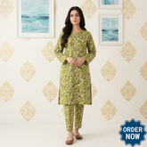 🌿 2 Piece Lawn Digital Print Suit Design LS651