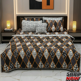 7 Pcs Comforter Set King Size Design KCC 00381