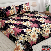 Cotton Satin King Size Bed Sheet STN 012