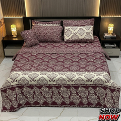 7 Pcs Comforter Set King Size Design KCC 00370