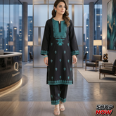 Embroidery Shirt sleeves and Trouser