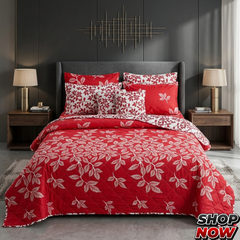 7 Pcs Comforter Set King Size Design KCC 00378