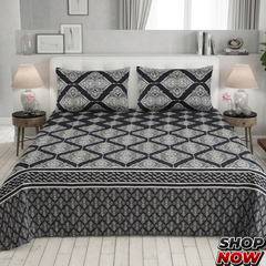 7 Pcs Comforter Set King Size Design KCC 00366