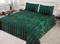 3 Pcs Cotton Bed sheet B 104