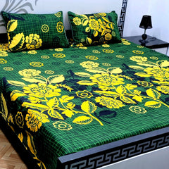 Cotton Satin King Size Bed Sheet STN 009