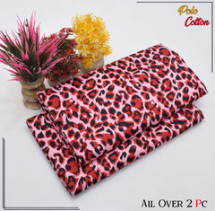 2 Piece – Cotton Digital Print Suit ( Design LS130)