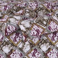7 Pcs Comforter Set King Size Design KCC 00345