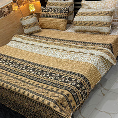 7 Pcs Comforter Set King Size Design KCC 00376