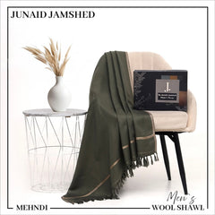 (Men's wool Shawl) 0248