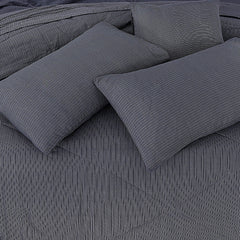 7 Pcs Comforter Set King Size Design KCC 00410