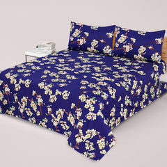 3PCS KING COTTON BED SHEET B-803