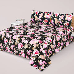 3PCS KING COTTON BED SHEET B-813