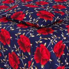 3PCS KING COTTON BED SHEET B-804