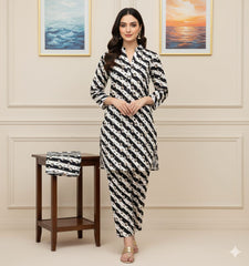 2 Piece Lawn Digital Print Suit Design LS192