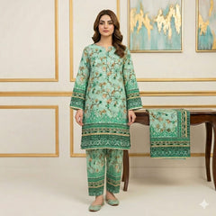 2 Piece – Lawn Digital Print Suit Design LS249