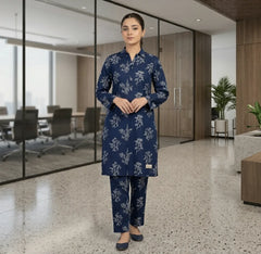 2 Piece LawnDigital  Print Suit Design LS158 – Stylish Ladies Summer Wear | Soft & Breathable Cotton Fabric