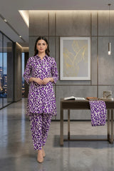 2 Piece LawnDigital  Print Suit Design LS198 – Elegant Ladies Summer Outfit | Soft & Breathable Fabric