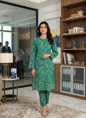 2 Piece LawnDigital  Print Suit Design LS213 – Stylish Ladies Summer Outfit | Soft & Breathable Fabric
