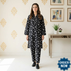 🌿 2 Piece Lawn Digital Print Suit Design LS652