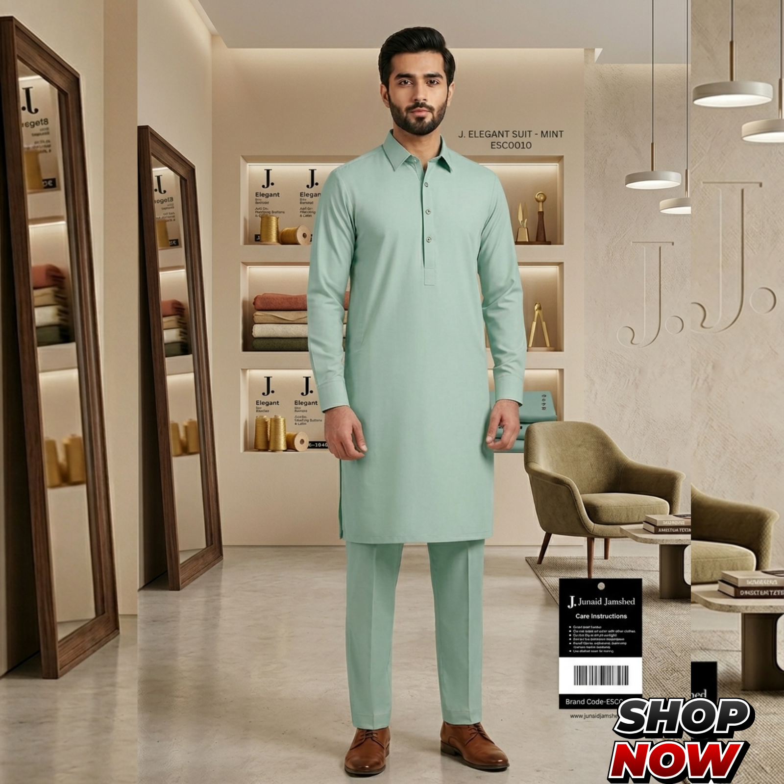 J. BY JUNAID JAMSHED MEN's COLLECTION J 977