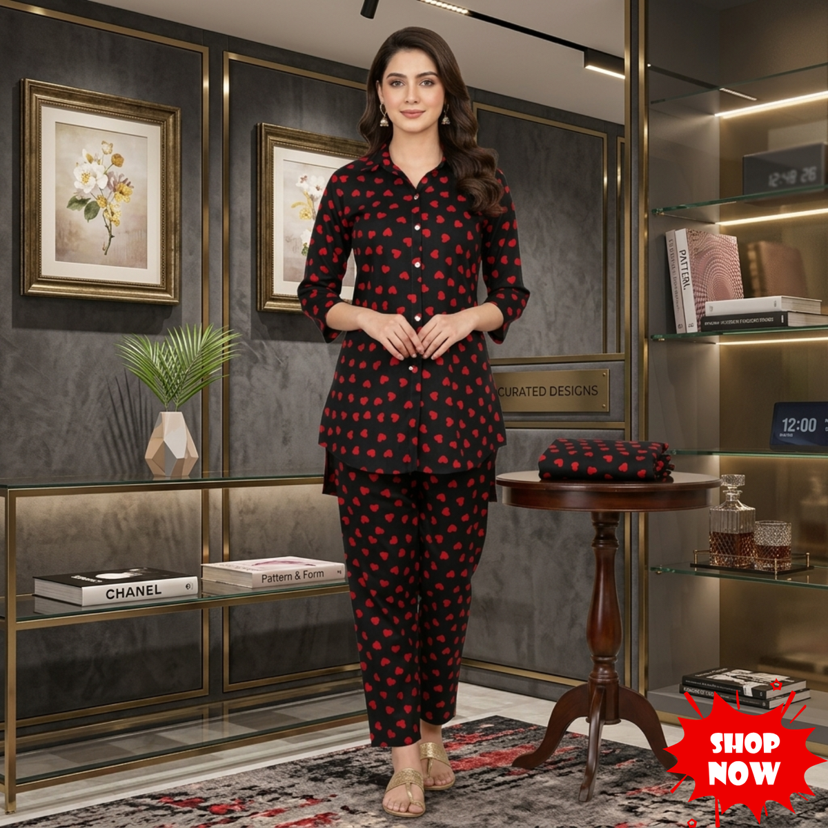 🌿 2 Piece Lawn Digital Print Suit Design LS654 – Elegant & Trendy Summer Collection 🌿