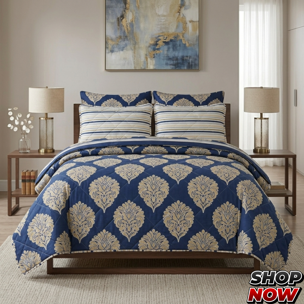 3 Pcs Bed sheet B-156