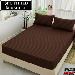 3Pc Fitted Sheet 598