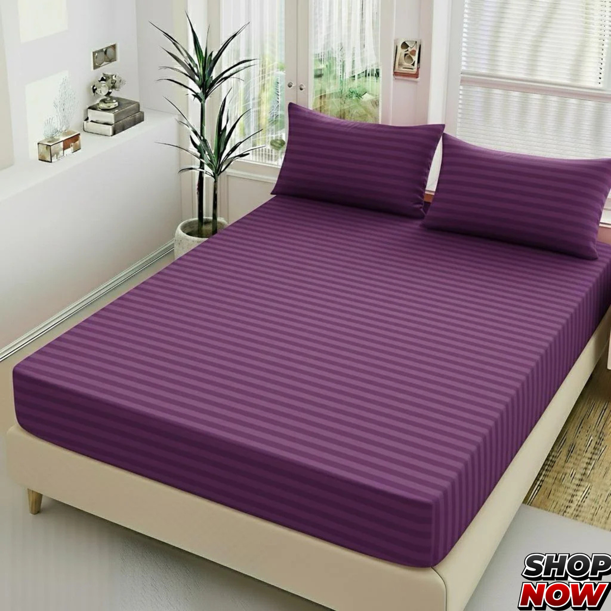 3Pc Fitted Sheet 592