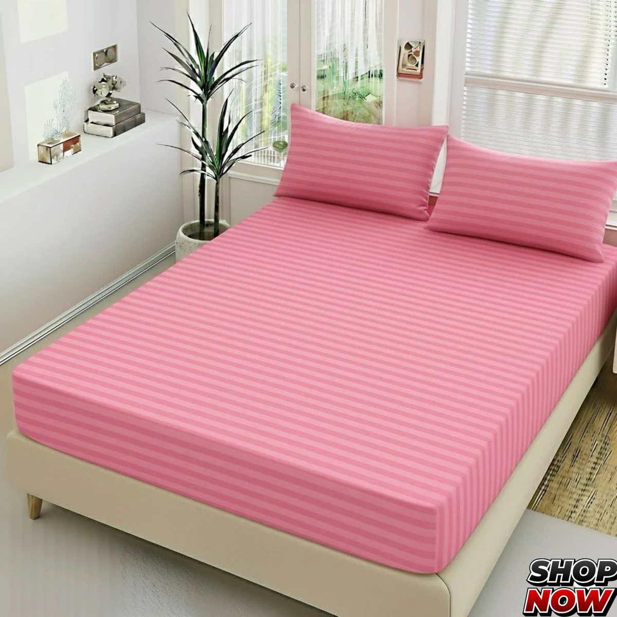 3Pc Fitted Sheet 593