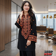 Embroidery Shirt sleeves and Trouser 5228