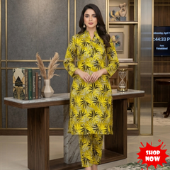 🌿 2 Piece Lawn Digital Print Suit Design LS648