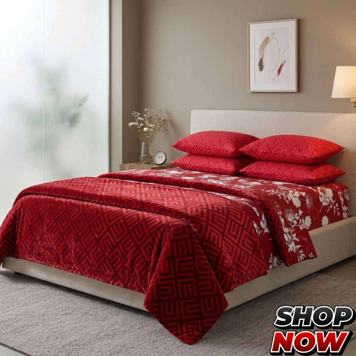 3 Pcs Bed sheet B-155