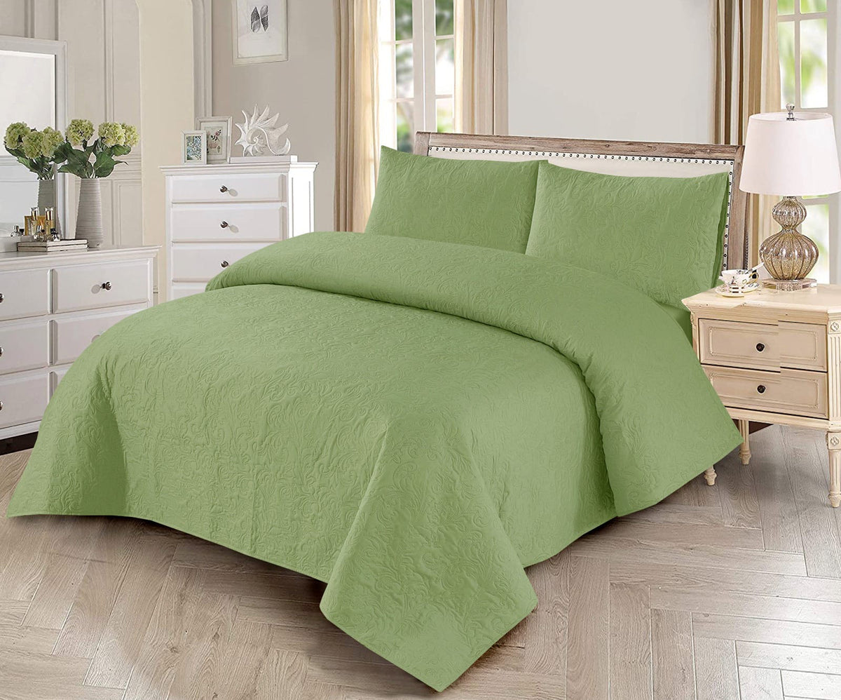 PREMIUM gold bed SPREADS 3 pcs SPD 323