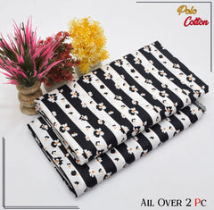 2 Piece – Cotton Digital Print Suit ( Design LS120)