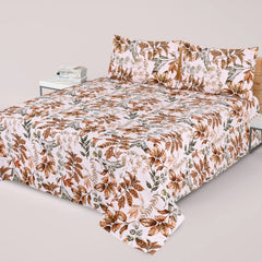 3PCS KING COTTON BED SHEET  B-812