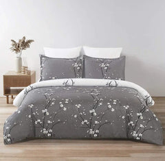 3PCS KING COTTON BED SHEET  B-825