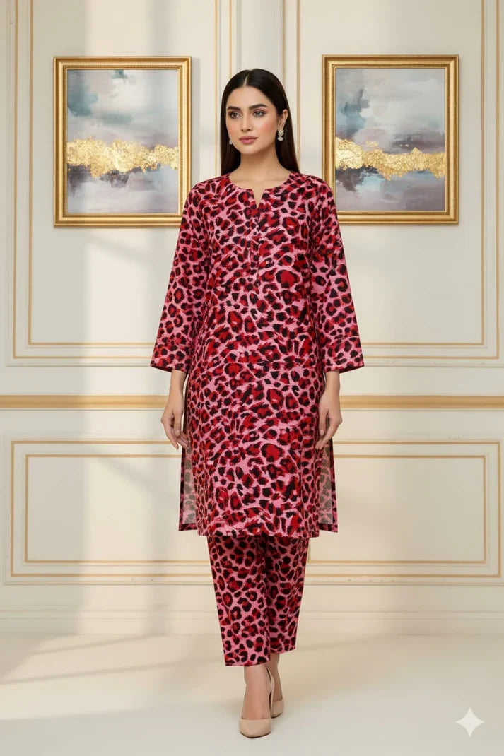 2 Piece – Lawn Digital Print Suit Design LS248