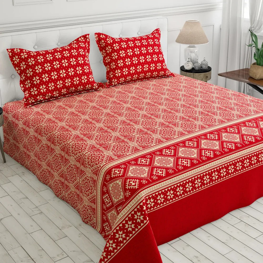 3 Pcs Bed sheet B-636