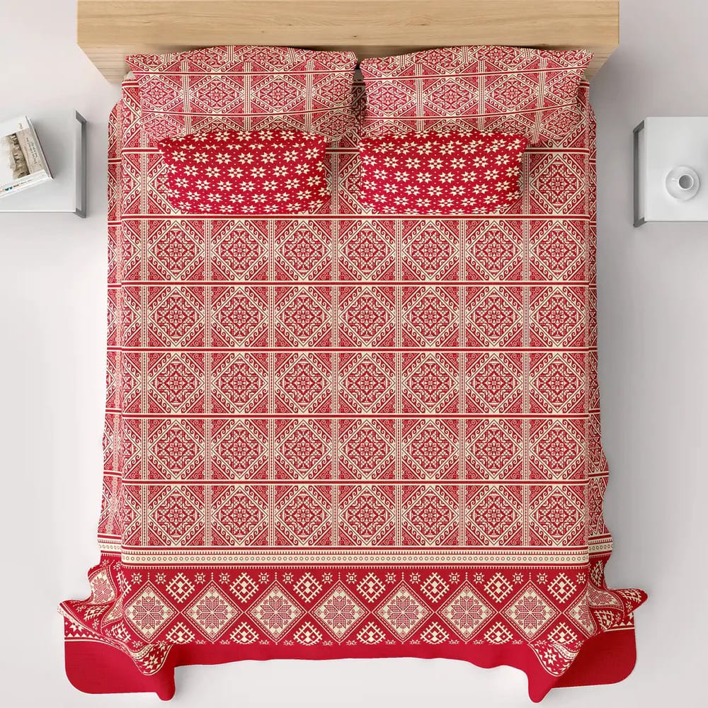 3 Pcs Bed sheet B-628